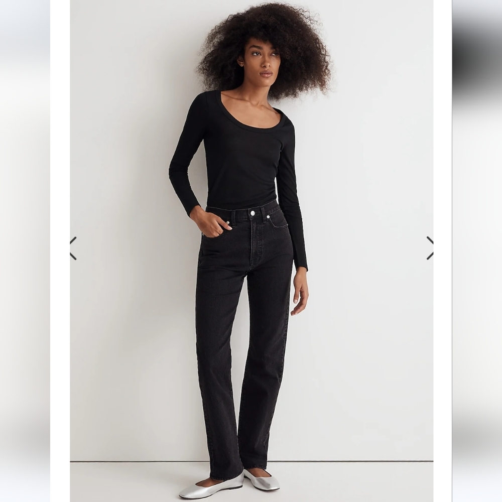 MADEWELL NWT The '90s Straight Jean Size W32